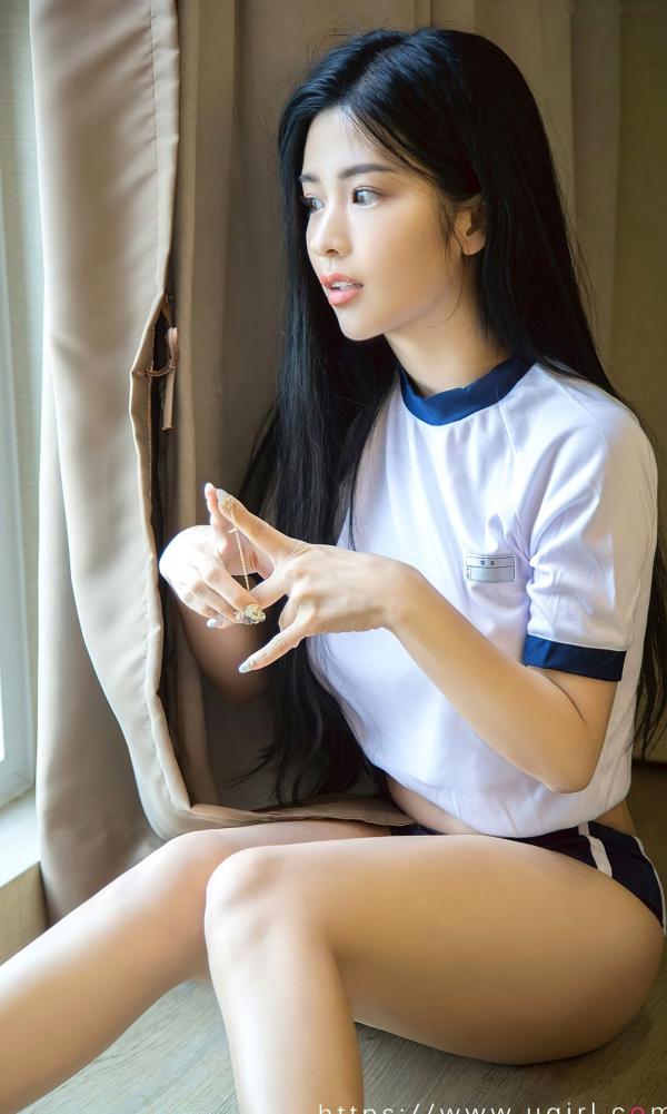 川上富江   UGirlsApp尤果圈爱尤物-2530-川上富江-《平凡耀眼》日系运动装窗边清纯私房写真第29张图片