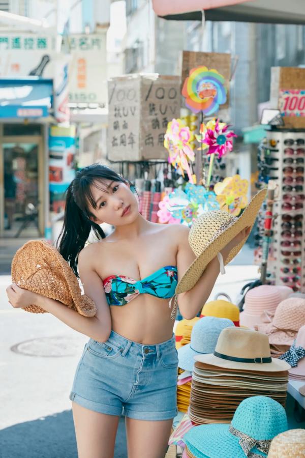 横野すみれ  横野すみれ《続?No One》性感写真：街拍清新与泳池湿身内衣秀第5张图片