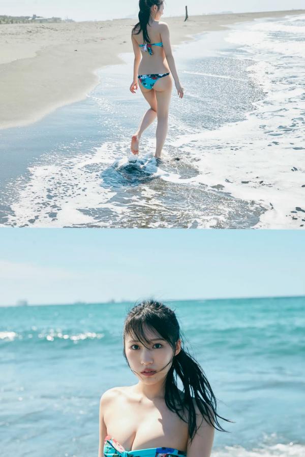 横野すみれ  横野すみれ《続?No One》性感写真：街拍清新与泳池湿身内衣秀第10张图片