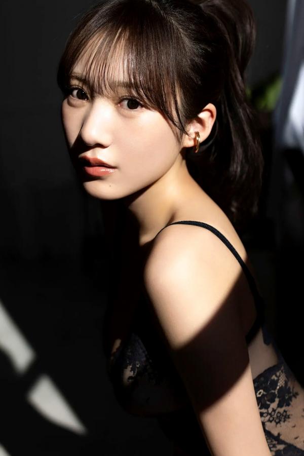 横野すみれ  横野すみれ《どこ見てるの？》性感蕾丝内衣与浴室湿身私房写真第54张图片