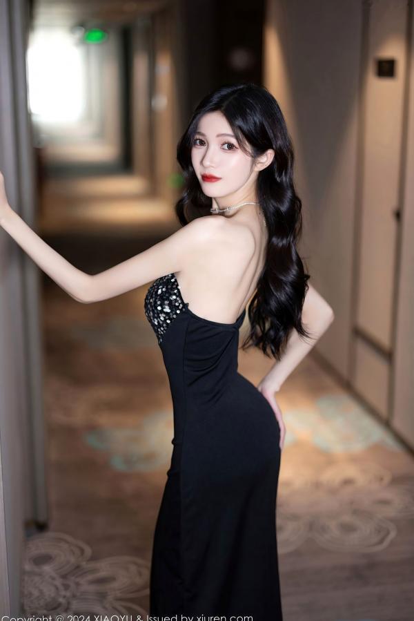 程程程   XiaoYu语画界-1212-程程程-魅魔角色扮演与优雅开叉长裙-双重迷人风格私房写真-2024.03.04第6张图片