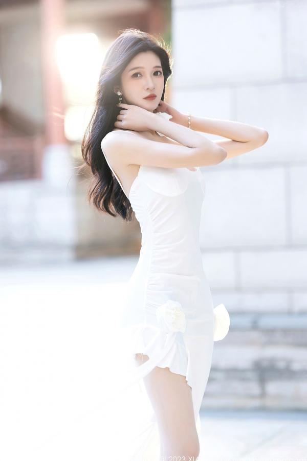 程程程   XiaoYu语画界-1171-程程程：黑色透视纱衣与黑丝诱惑，演绎极致成熟妩媚，居家私房摄影写真风格第1张图片