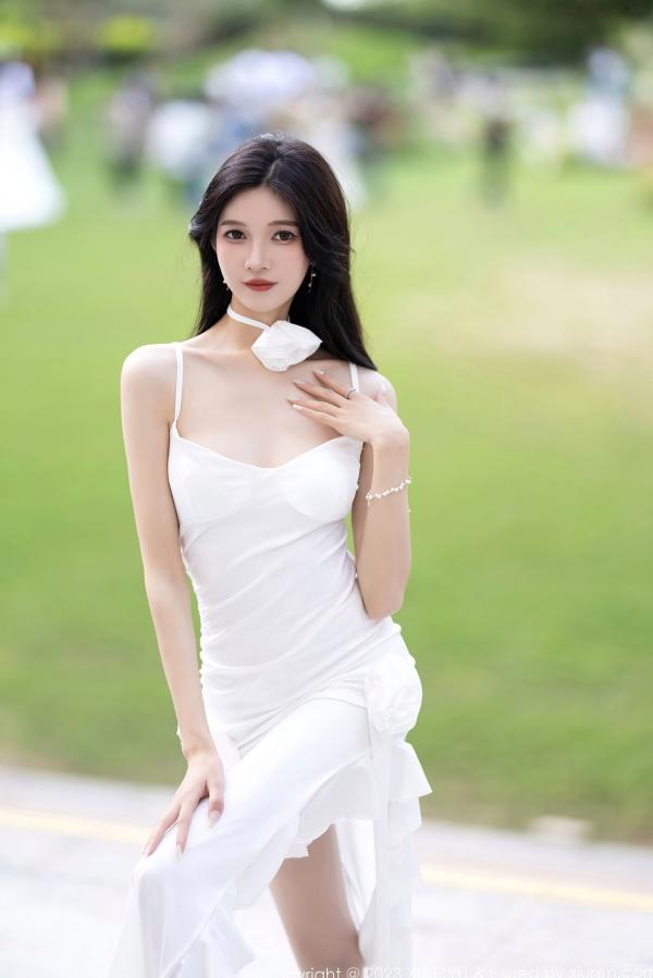 程程程   XiaoYu语画界-1171-程程程：黑色透视纱衣与黑丝诱惑，演绎极致成熟妩媚，居家私房摄影写真风格第8张图片