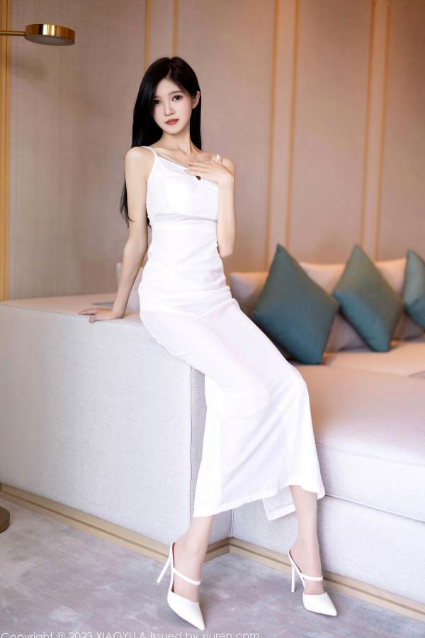程程程   XiaoYu语画界-1136-程程程-牛仔布比基尼-私房性感写真-高跟丝袜长腿诱惑-2023.10.30第7张图片