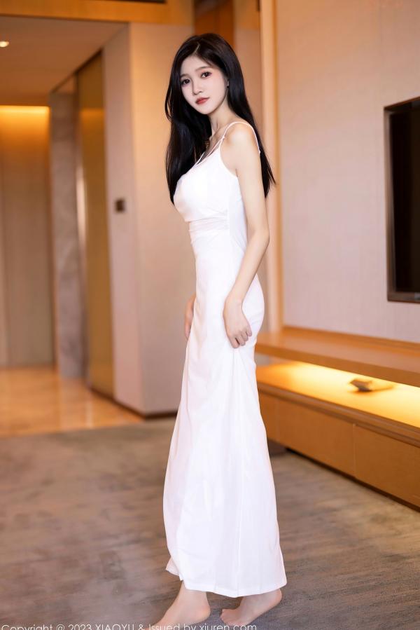 程程程   XiaoYu语画界-1136-程程程-牛仔布比基尼-私房性感写真-高跟丝袜长腿诱惑-2023.10.30第23张图片