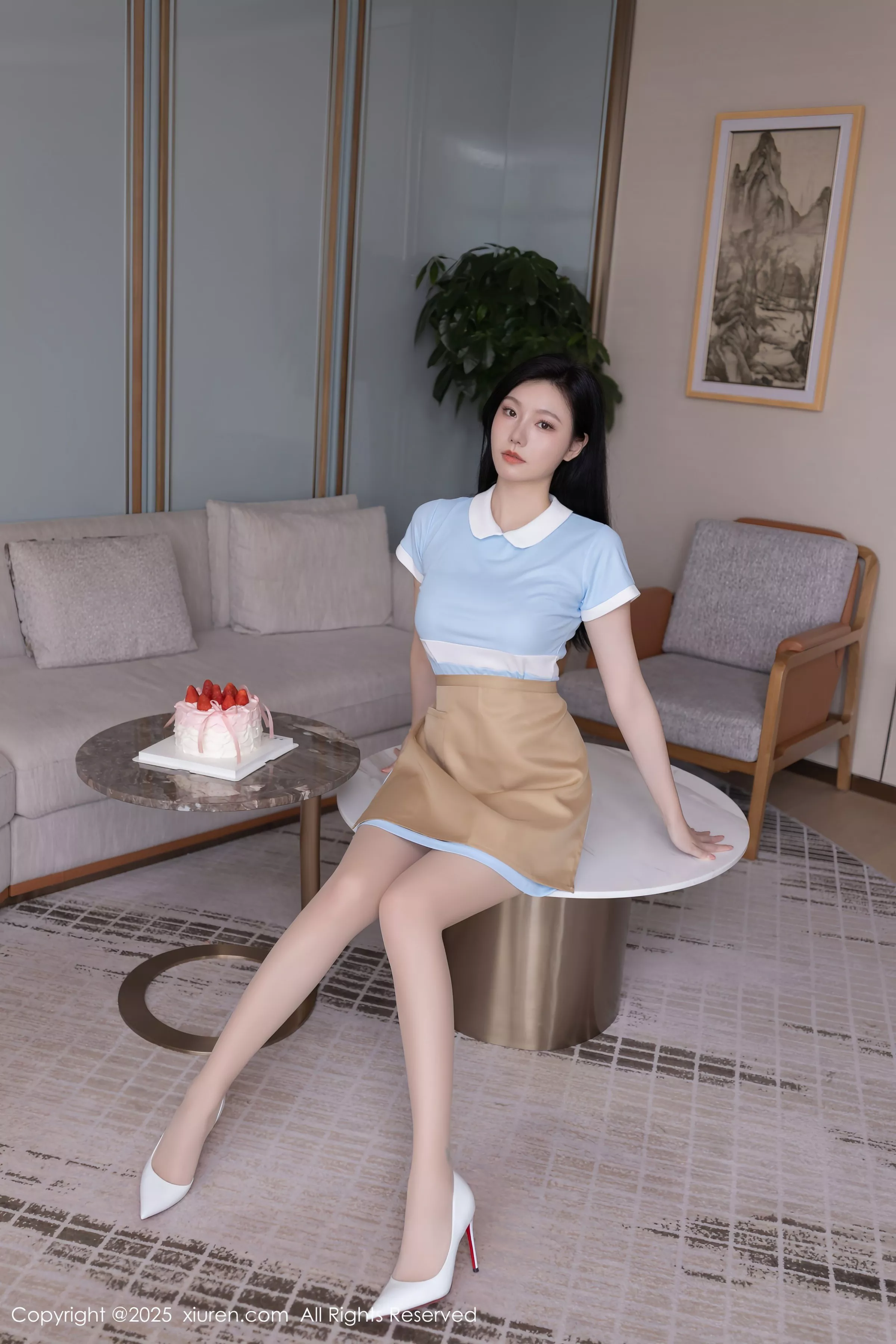 安然Maleah  [XiuRen]高清写真图 2025.04.28 No.10214 安然anran 诱人肉丝第10张图片
