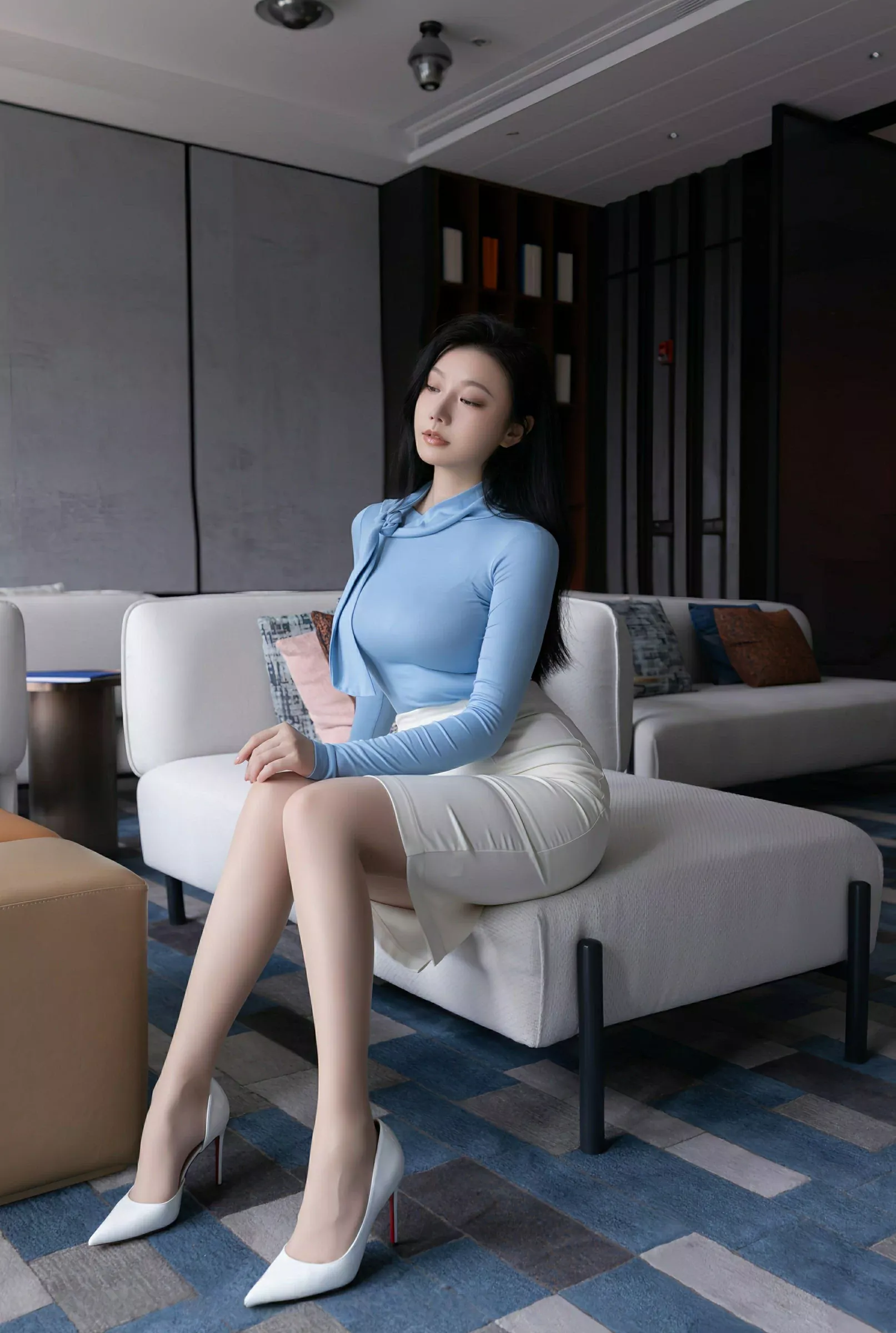 安然Maleah  [XiuRen]高清写真图 2025.06.17 No.10424 安然anran 性感蓝色第58张图片