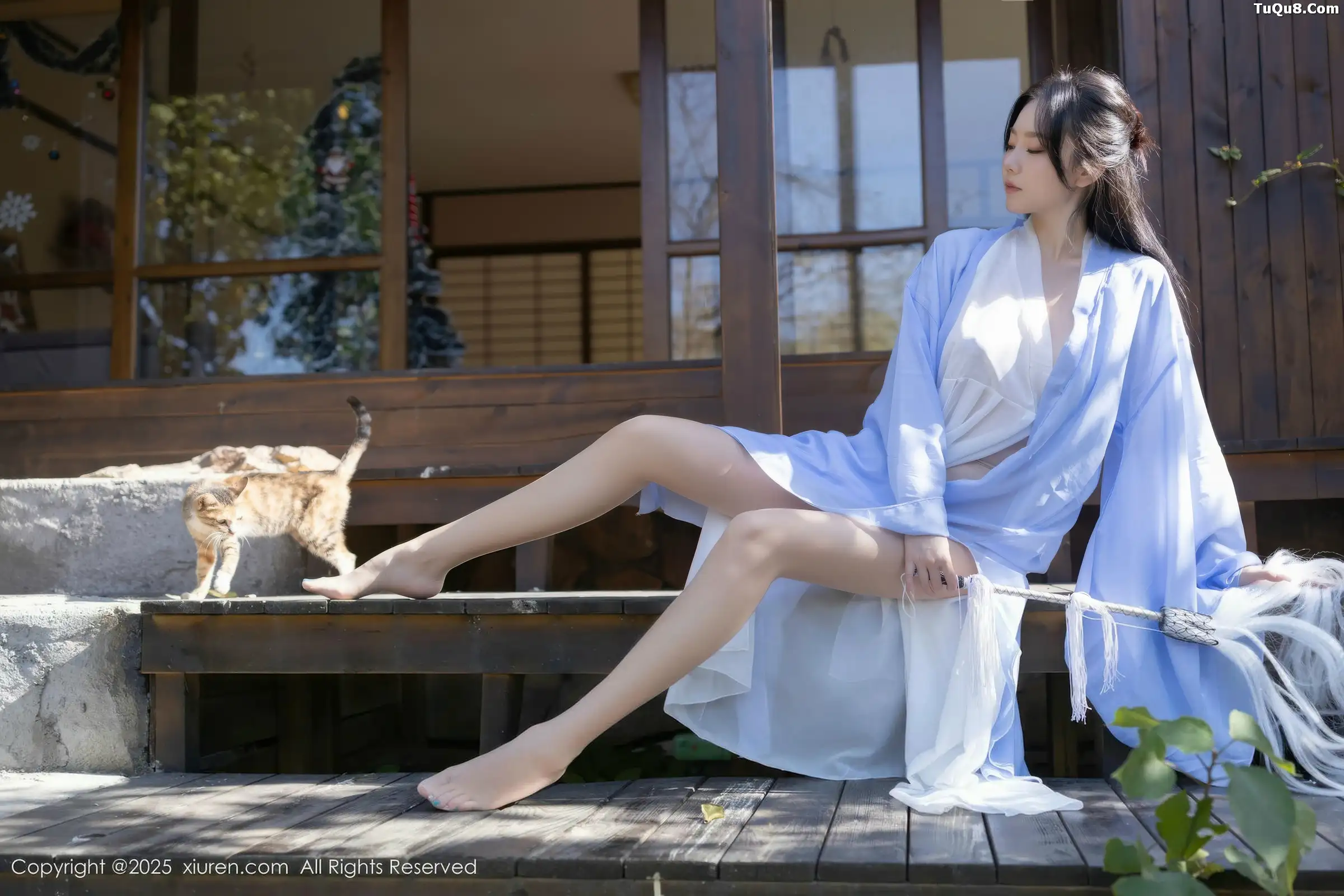 安然Maleah  [XiuRen]高清写真图 2025.12.30 No.11178 安然anran 道姑装扮第7张图片