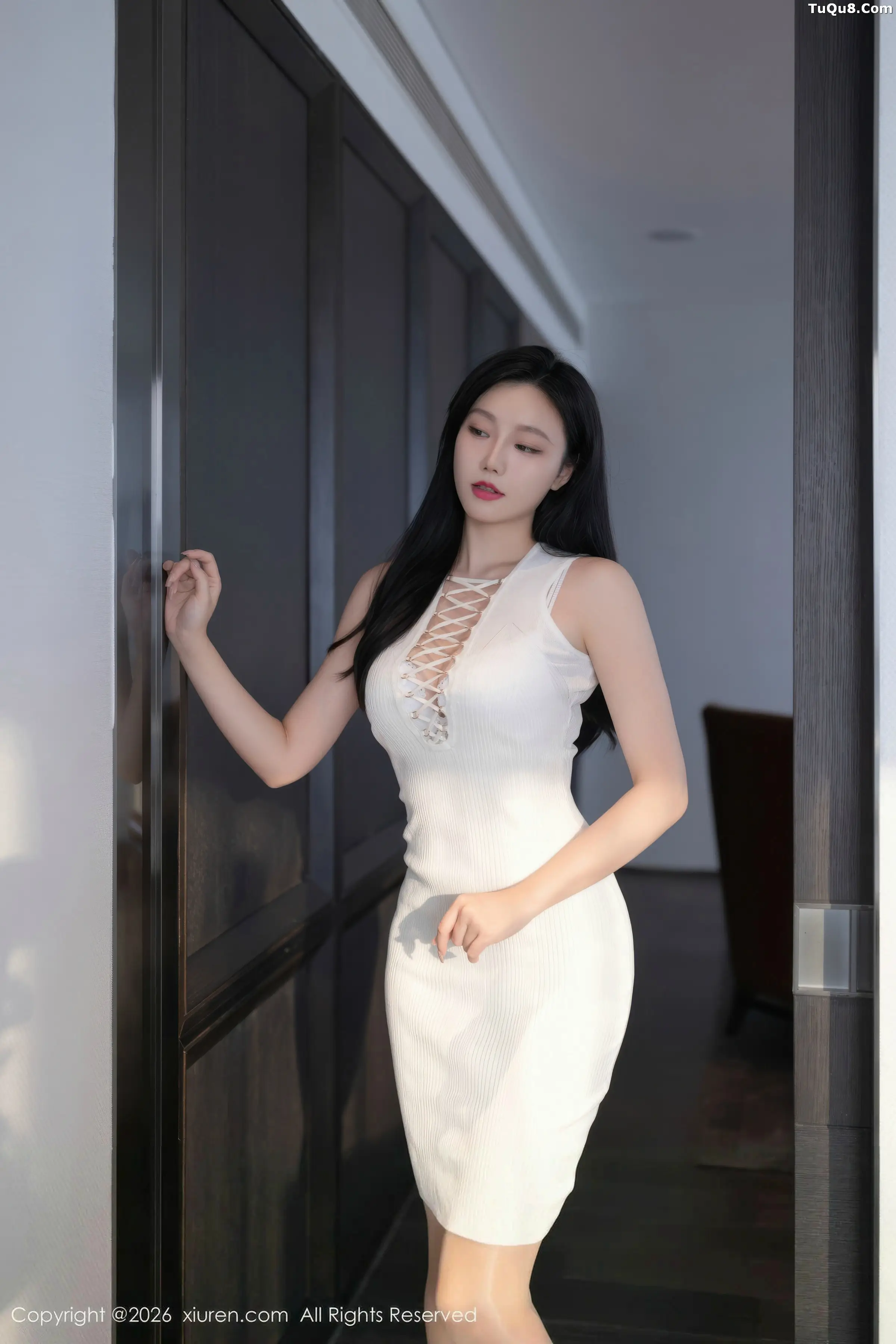 安然Maleah  [XiuRen]高清写真图 2026.01.20 No.11253 安然anran 性感白色内衣第9张图片
