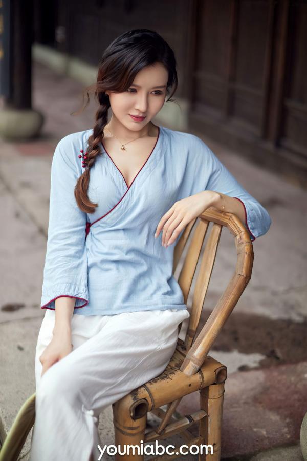 黄金宝儿   YouMi尤蜜-2021.09.29-黄金宝儿-《闺房小娘》极品私房写真，展现古典与性感的极致诱惑第10张图片
