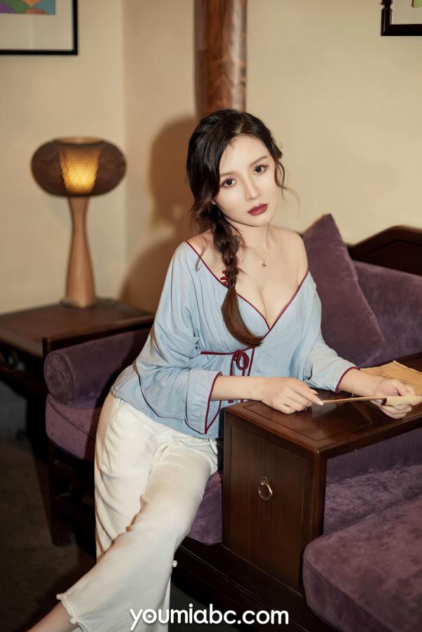 黄金宝儿   YouMi尤蜜-2021.09.29-黄金宝儿-《闺房小娘》极品私房写真，展现古典与性感的极致诱惑第29张图片