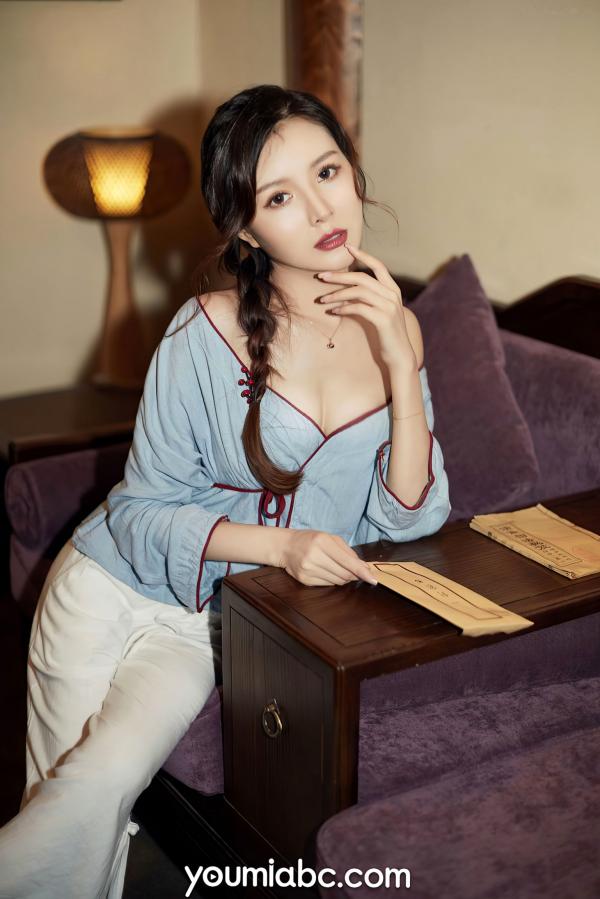 黄金宝儿   YouMi尤蜜-2021.09.29-黄金宝儿-《闺房小娘》极品私房写真，展现古典与性感的极致诱惑第30张图片