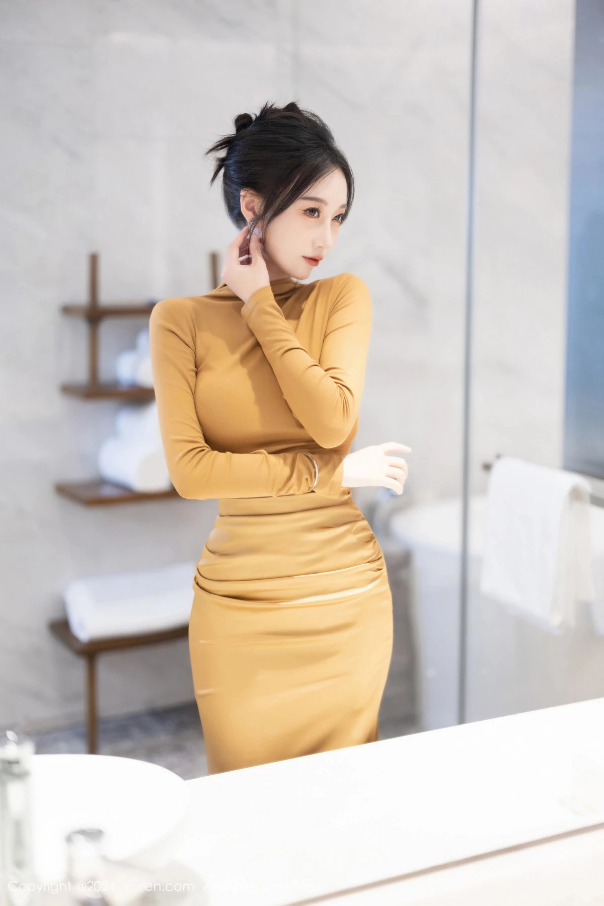 玥儿玥  [XiuRen]高清写真图 2024.05.21 No.8574 玥儿玥 丝袜美腿第6张图片