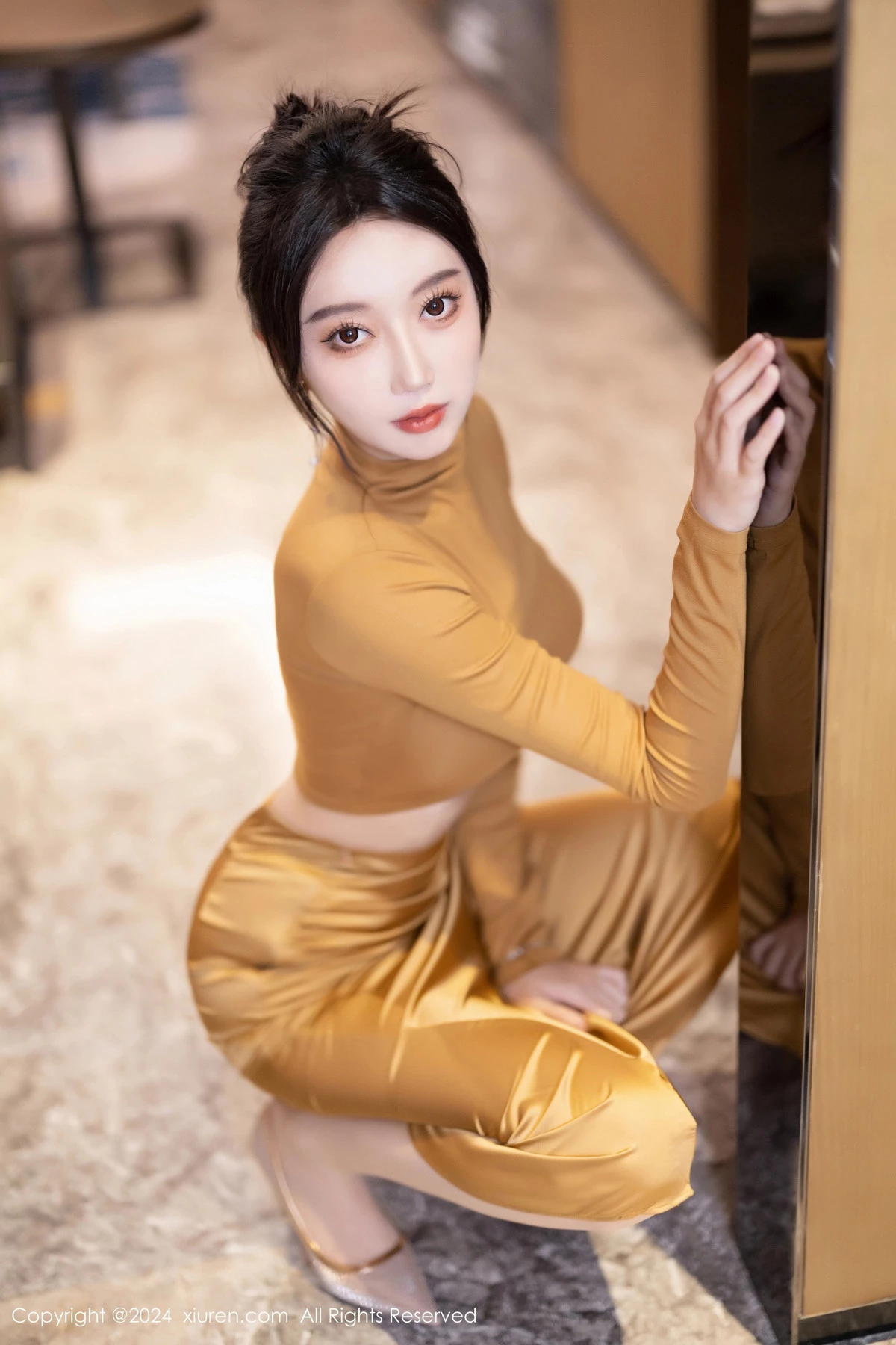 玥儿玥  [XiuRen]高清写真图 2024.05.21 No.8574 玥儿玥 丝袜美腿第20张图片