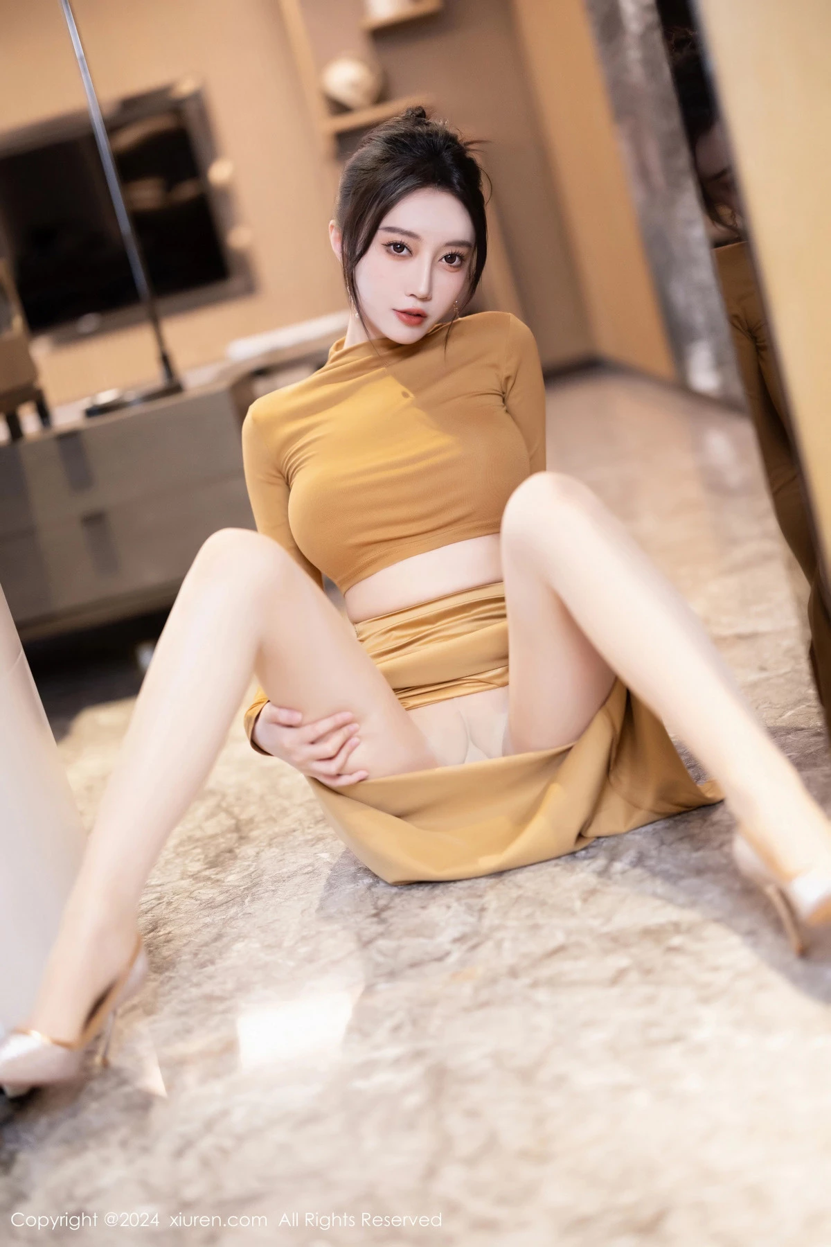 玥儿玥  [XiuRen]高清写真图 2024.05.21 No.8574 玥儿玥 丝袜美腿第26张图片