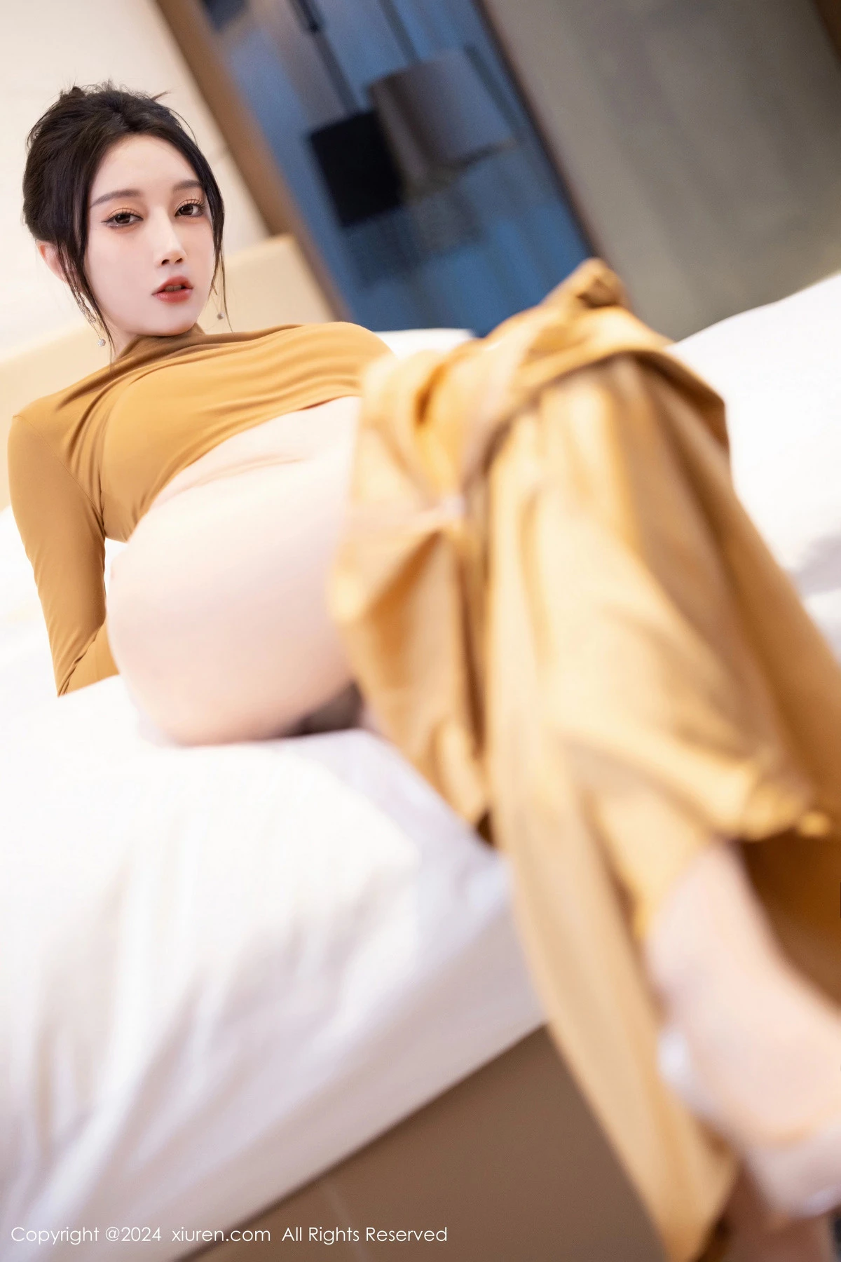 玥儿玥  [XiuRen]高清写真图 2024.05.21 No.8574 玥儿玥 丝袜美腿第40张图片