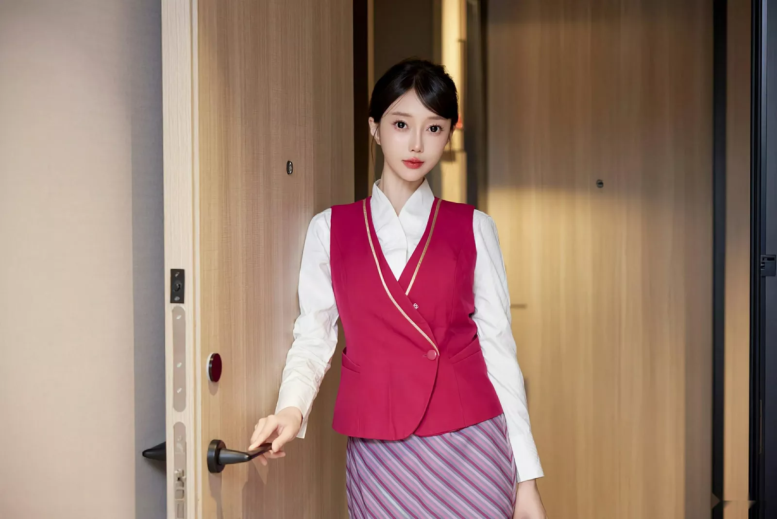 玥儿玥  [XiuRen]高清写真图 2025.08.04 No.10620 玥儿玥er 性感空姐第5张图片