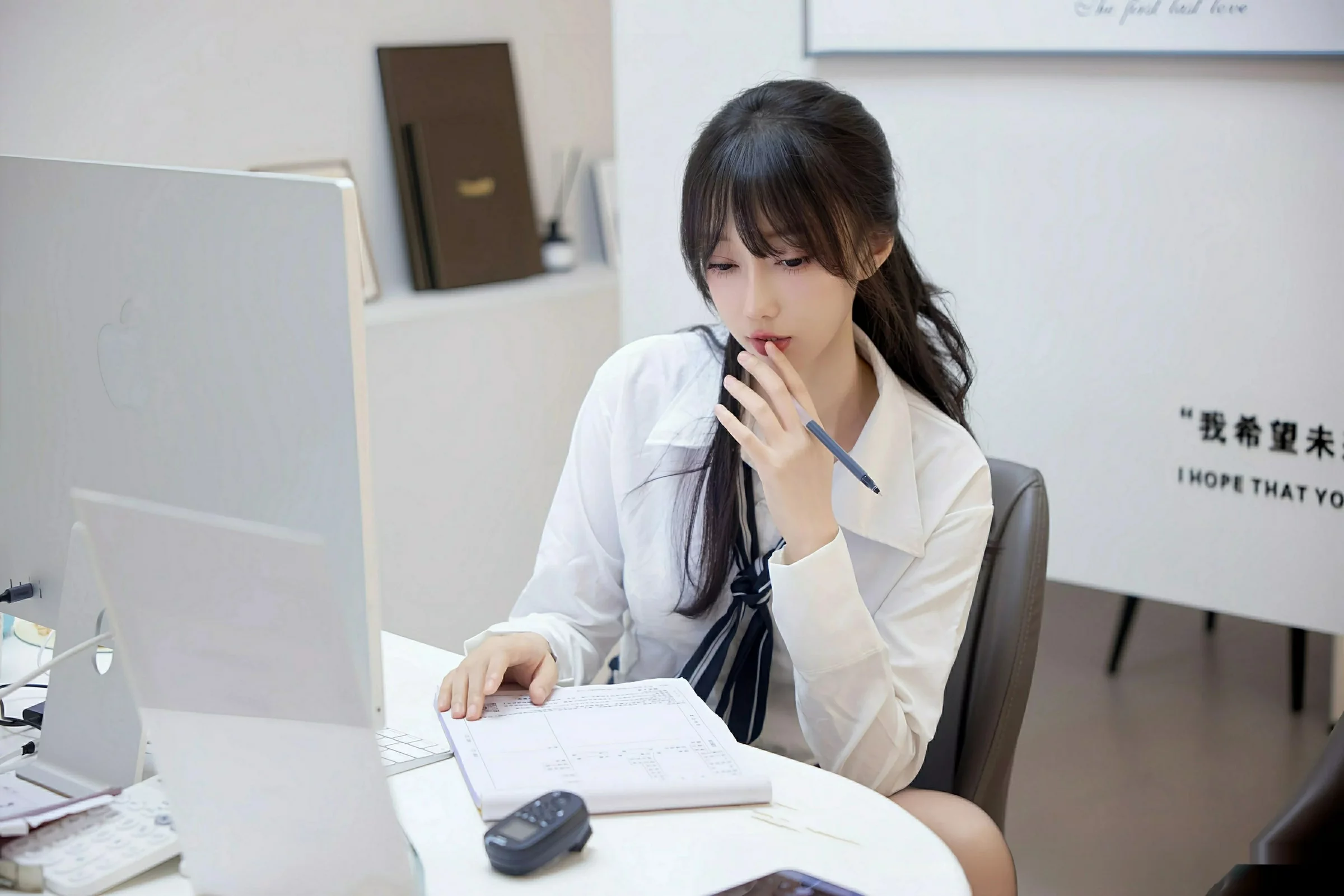 玥儿玥  [XiuRen]高清写真图 2025.08.11 No.10636 玥儿玥er OL服饰第16张图片