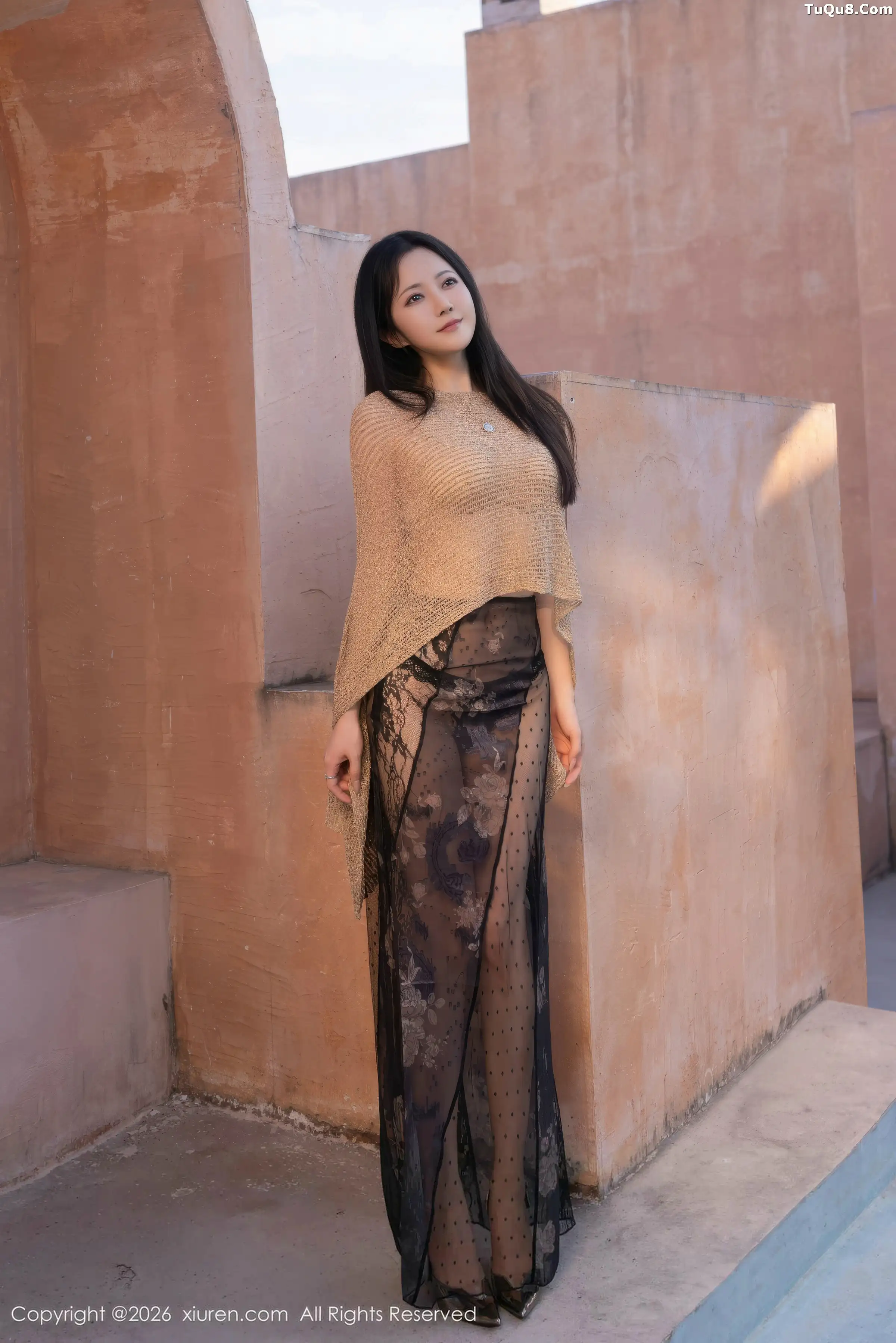 鱼子酱fish  [XiuRen]高清写真图 2026.01.09 No.11217 鱼子酱Fish 肉色内衣第5张图片