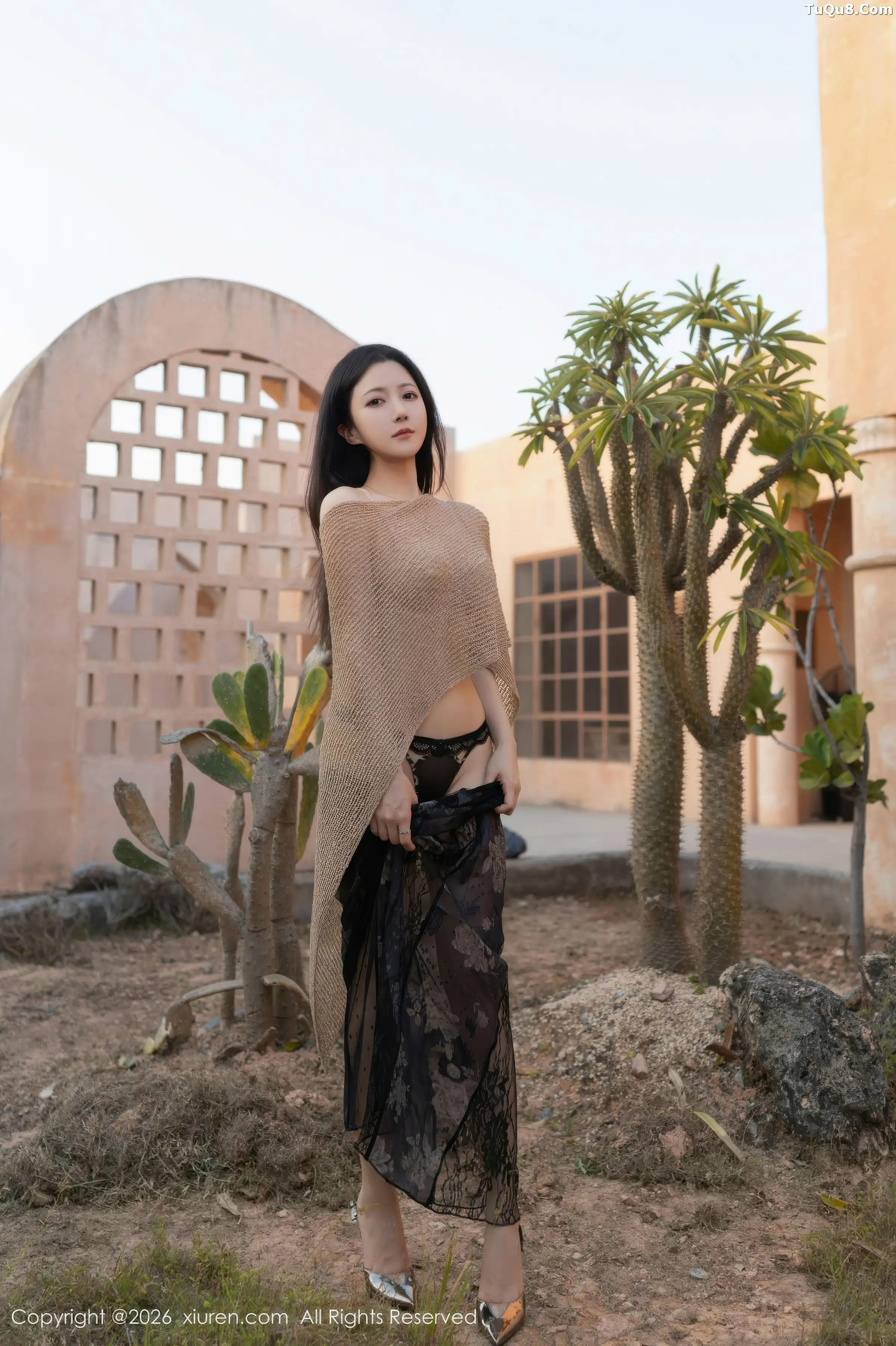 鱼子酱fish  [XiuRen]高清写真图 2026.01.09 No.11217 鱼子酱Fish 肉色内衣第44张图片