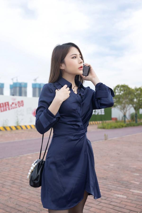 鱼子酱fish   XR-Uncensored 鱼子酱Fish《顺风车》秀人网3739期，极致车内私房诱惑，展现完美身材与迷人气质第3张图片