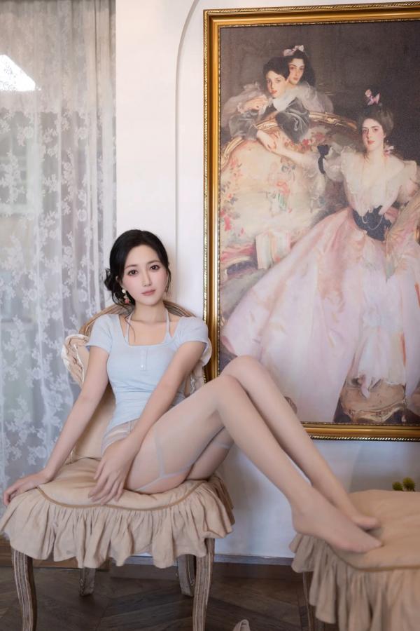 鱼子酱fish   [XR] 鱼子酱Fish 森系私房照，绝美气质与复古风情，精致容颜与曼妙身材的极致演绎 [120P]第34张图片