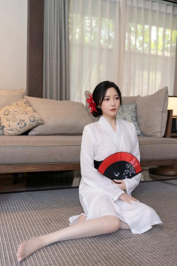 鱼子酱fish   [XR] 鱼子酱Fish 寂，极致日系和风私房，浴缸前的曼妙身姿与彼岸花纹身，清冷性感诱惑大赏[122P]第1张图片