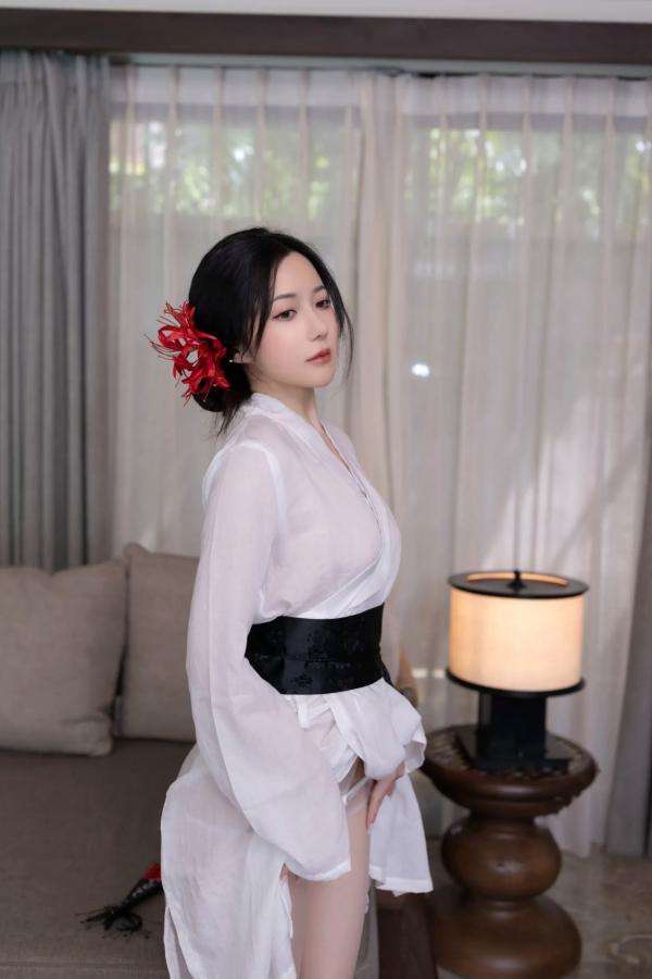 鱼子酱fish   [XR] 鱼子酱Fish 寂，极致日系和风私房，浴缸前的曼妙身姿与彼岸花纹身，清冷性感诱惑大赏[122P]第14张图片