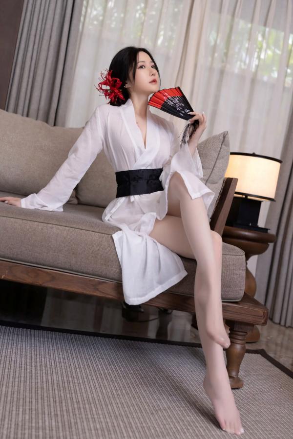 鱼子酱fish   [XR] 鱼子酱Fish 寂，极致日系和风私房，浴缸前的曼妙身姿与彼岸花纹身，清冷性感诱惑大赏[122P]第24张图片