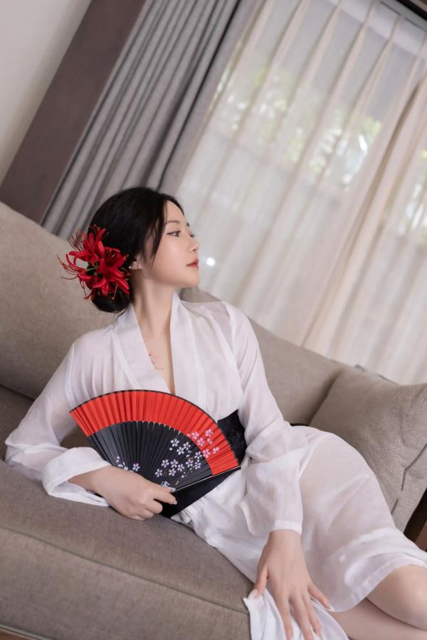 鱼子酱fish   [XR] 鱼子酱Fish 寂，极致日系和风私房，浴缸前的曼妙身姿与彼岸花纹身，清冷性感诱惑大赏[122P]第25张图片