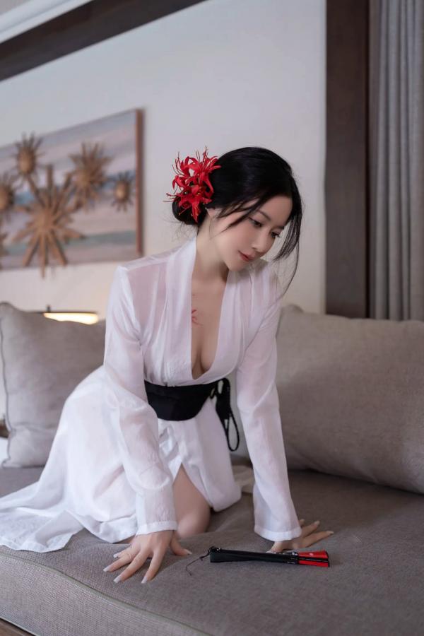 鱼子酱fish   [XR] 鱼子酱Fish 寂，极致日系和风私房，浴缸前的曼妙身姿与彼岸花纹身，清冷性感诱惑大赏[122P]第34张图片