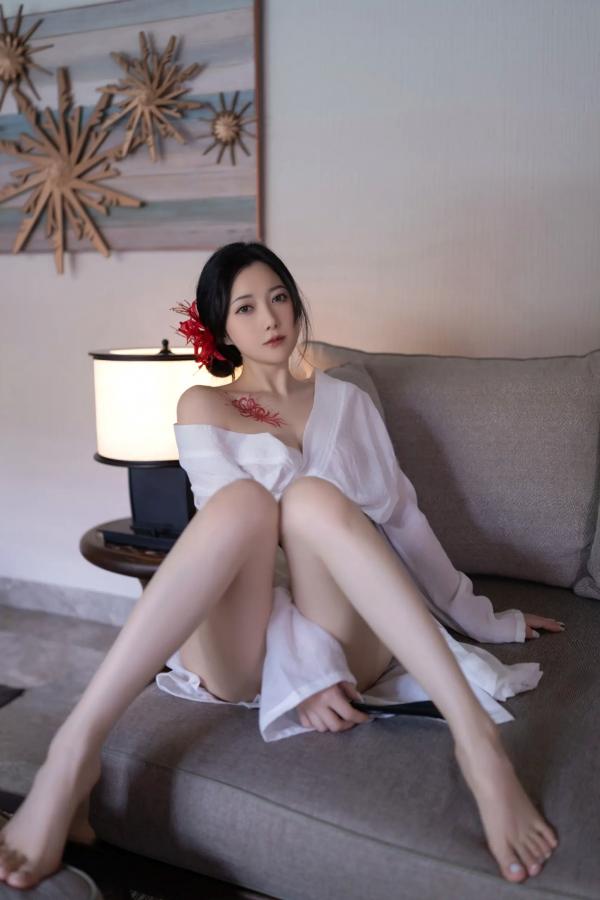 鱼子酱fish   [XR] 鱼子酱Fish 寂，极致日系和风私房，浴缸前的曼妙身姿与彼岸花纹身，清冷性感诱惑大赏[122P]第50张图片