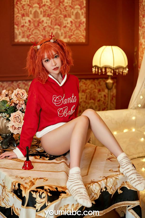 白亦Ada   YouMi尤蜜-2020.12.25-白亦Ada-《圣诞前奏曲》第8张图片