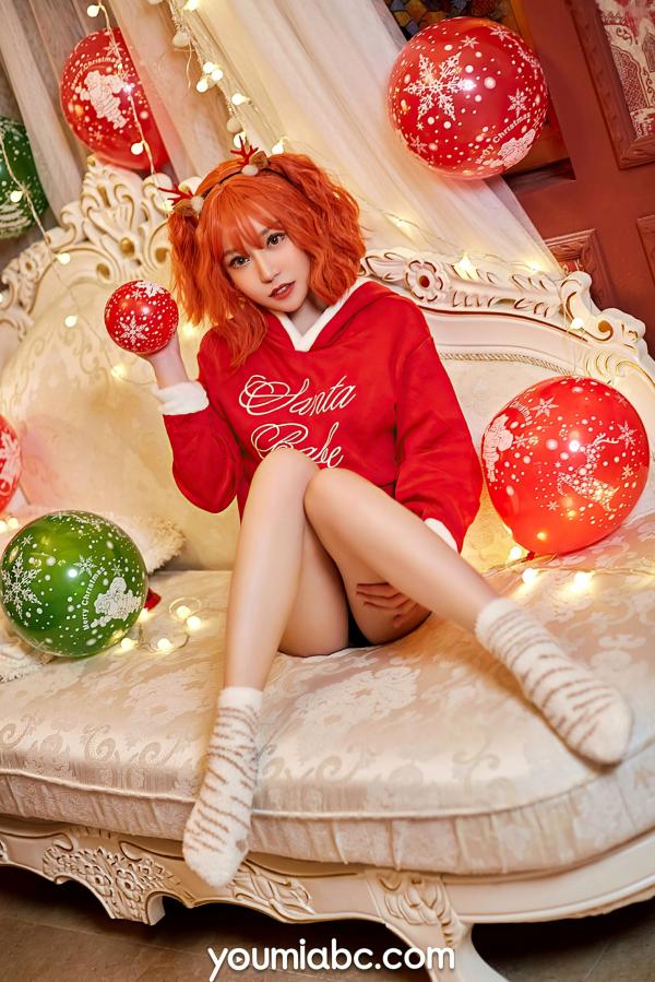 白亦Ada   YouMi尤蜜-2020.12.25-白亦Ada-《圣诞前奏曲》第20张图片