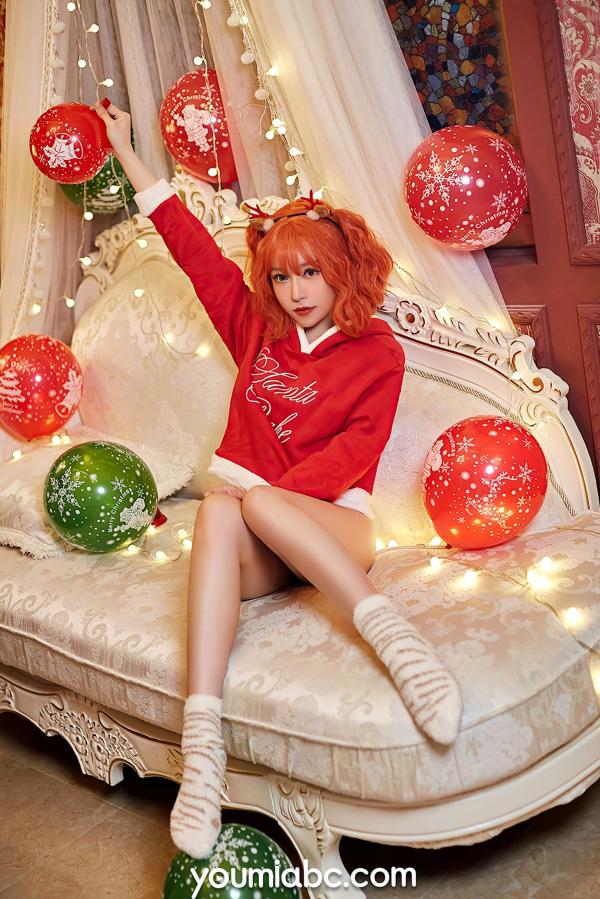 白亦Ada   YouMi尤蜜-2020.12.25-白亦Ada-《圣诞前奏曲》第22张图片