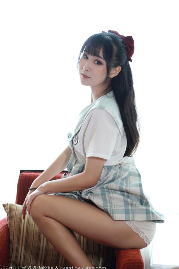 小果冻儿jelly   MFStar模范学院-386-小果冻儿Jelly-清纯JK制服主题私房写真-撩裙翘臀尽显极致诱惑-2020.09.15第19张图片
