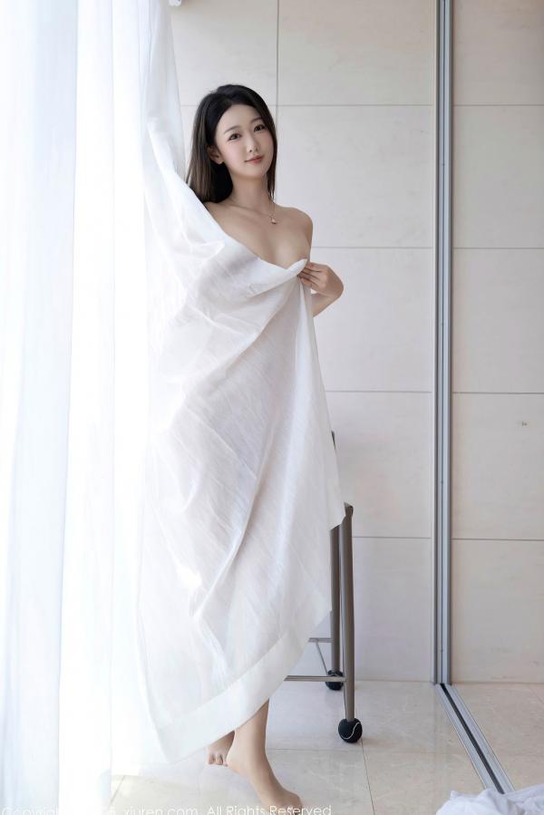 唐安琪   XiuRen秀人网-9840-唐安琪-轻透白纱裙玉体隐现-曼妙曲线尽显极致诱惑的私房写真第60张图片