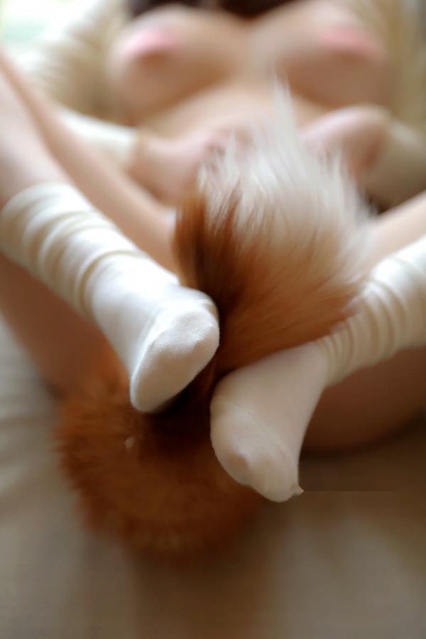 豆瓣酱   豆瓣酱 - 狐狸尾巴猫咪角色扮演私房大尺度写真，清纯猫系少女极品性感诱惑[91P]第24张图片