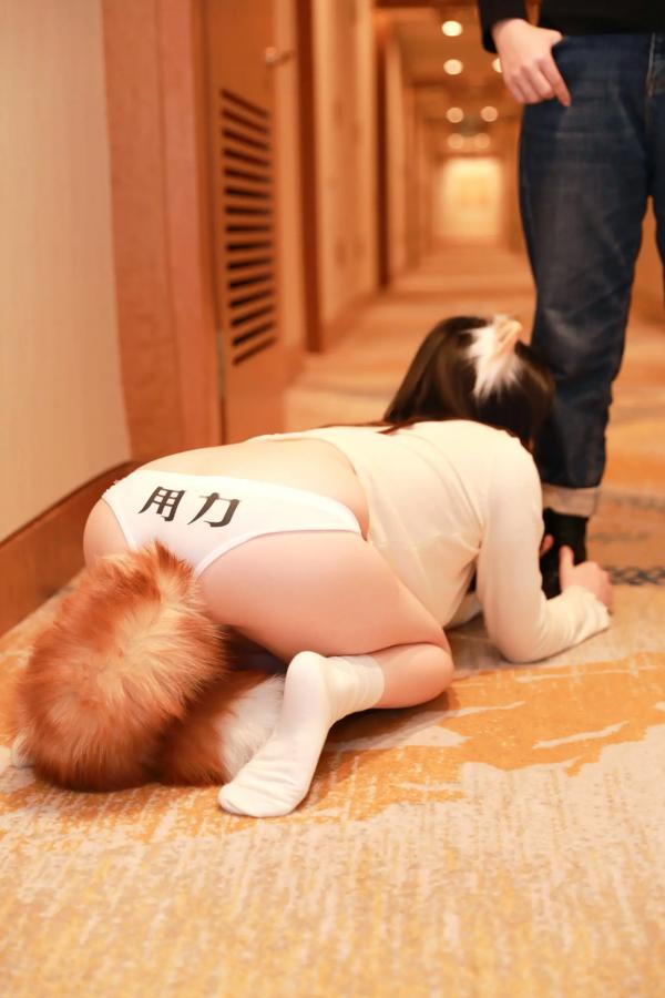 豆瓣酱   豆瓣酱 - 狐狸尾巴猫咪角色扮演私房大尺度写真，清纯猫系少女极品性感诱惑[91P]第87张图片