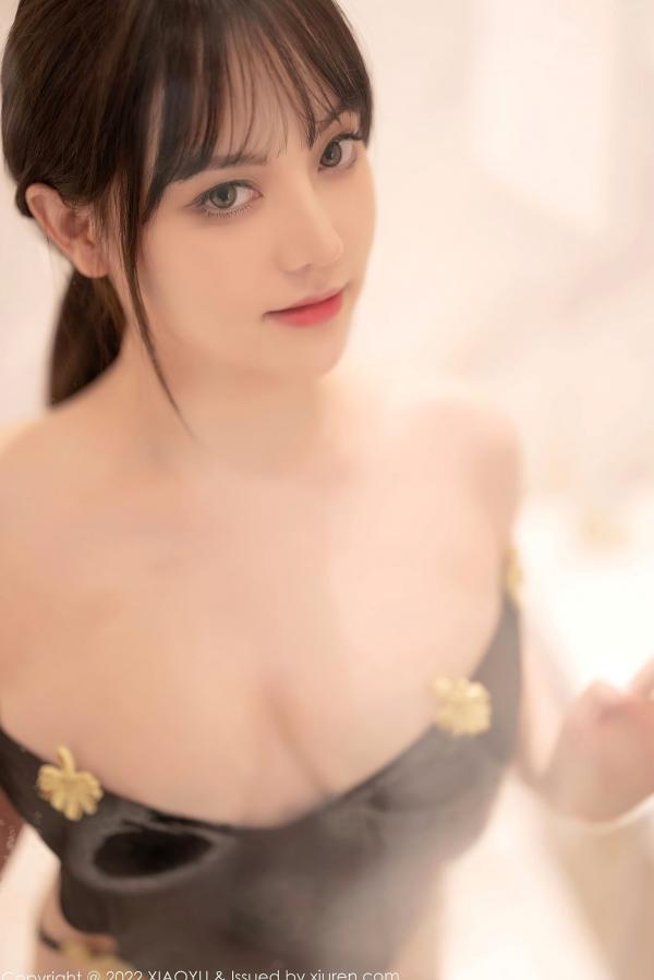豆瓣酱   XiaoYu语画界-761-豆瓣酱-粉色轻透服饰白丝袜-精选私房照-性感女神浴室诱惑大尺度-2022.04.20第70张图片