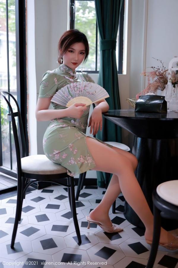刘艾琳  轻熟模特刘艾琳 古典韵味的旗袍第2张图片