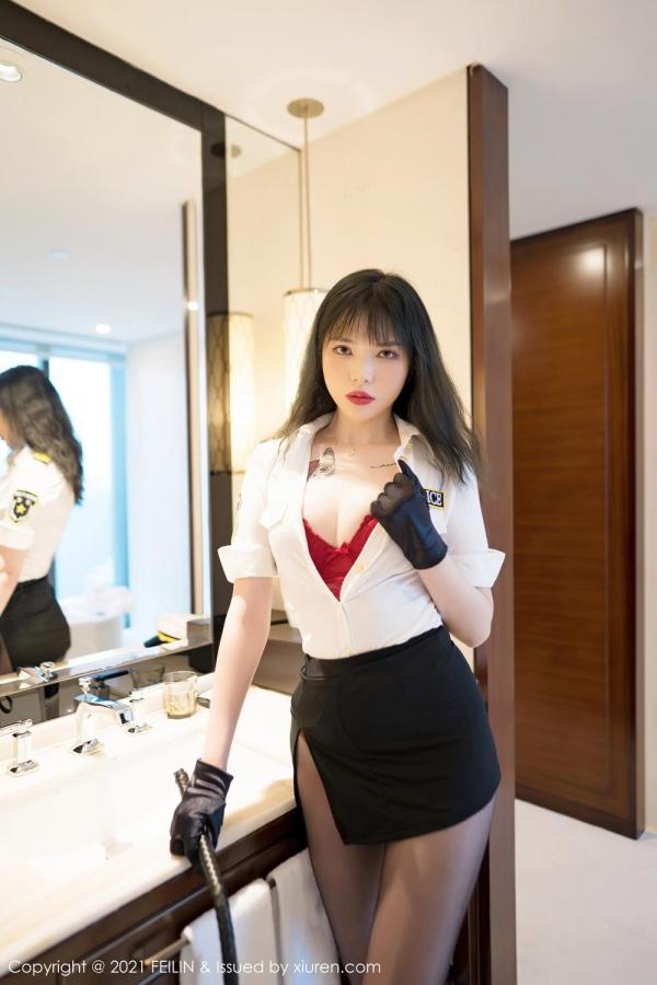 Arude薇薇  模特Arude薇薇 清纯格子裙系列第14张图片