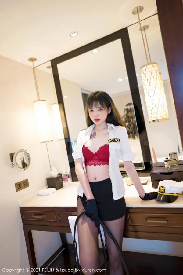 Arude薇薇  模特Arude薇薇 清纯格子裙系列第20张图片