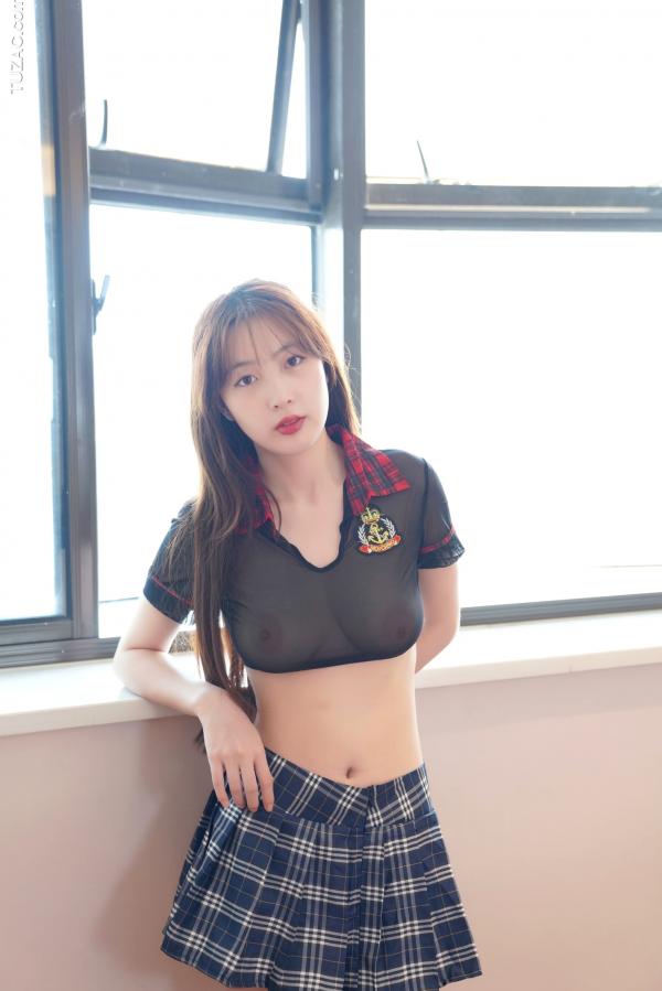 林星阑   XR-Uncensored林星阑校服制服诱惑，16K超清私房大尺度美图，秀人网内购绝密系列第1张图片
