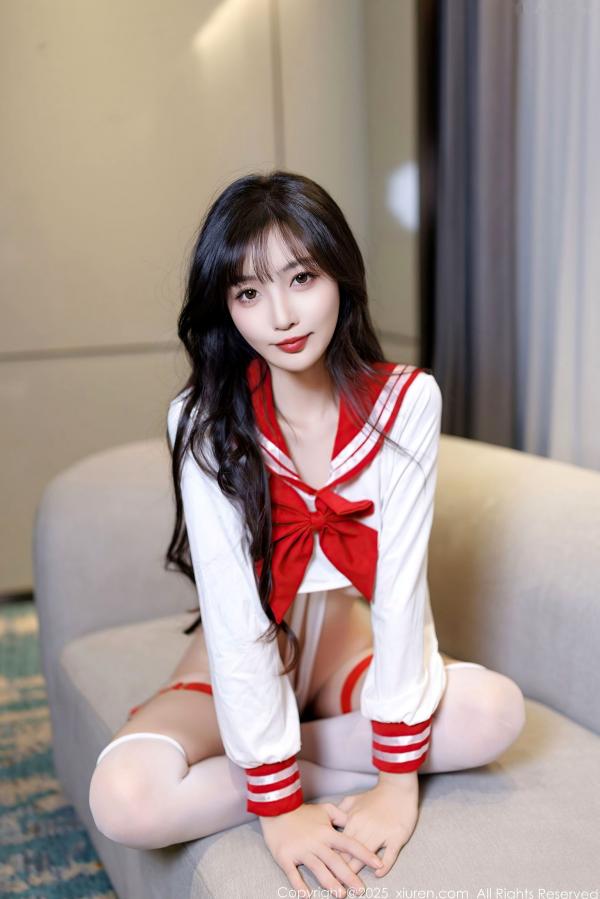 林星阑   【秀人网】林星阑：极致诱惑水手制服与唯美蕾丝内衣，绝美私房大尺度写真，尽显迷人魅力第29张图片