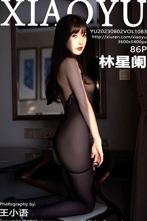 林星阑   XiaoYu语画界-林星阑-黑色漆皮连体衣写真-极品曲线美腿-性感私房大尺度-2023.08.02第1张图片