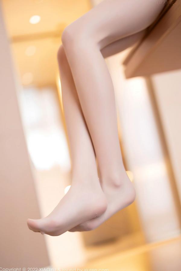 林星阑   XiaoYu语画界-726-林星阑-JK制服黑丝袜蕾丝内衣-2022.03.01第49张图片