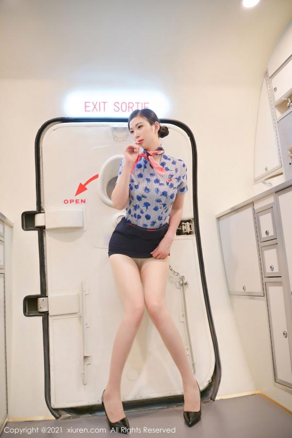 李雅柔  长腿空姐李雅柔 高挑迷人身姿尽显第6张图片