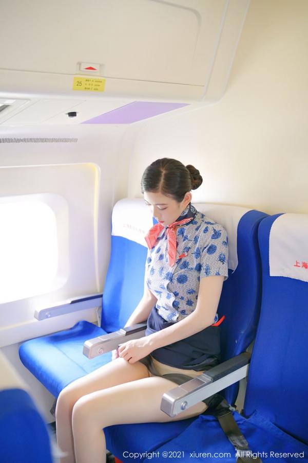李雅柔  长腿空姐李雅柔 高挑迷人身姿尽显第22张图片