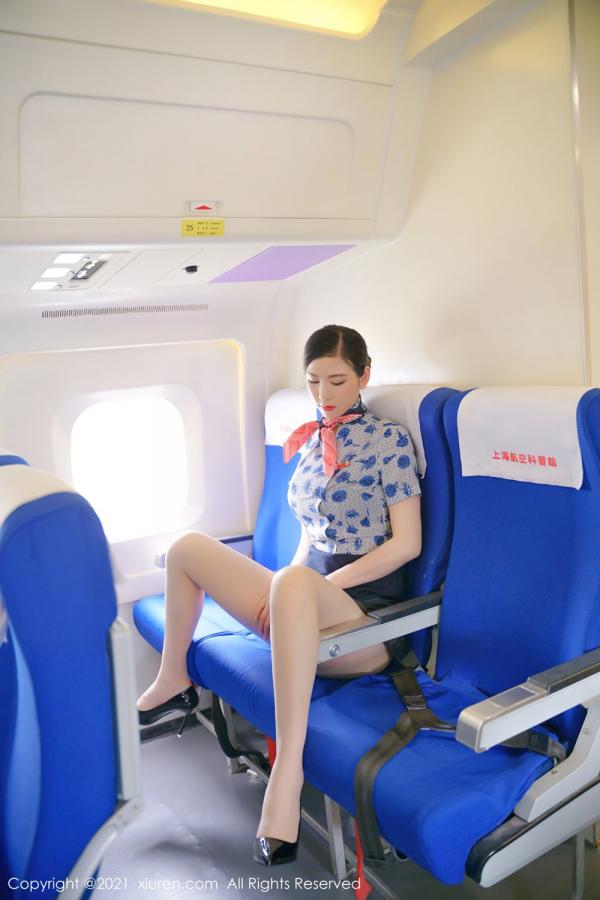 李雅柔  长腿空姐李雅柔 高挑迷人身姿尽显第24张图片